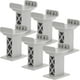 thumbnail image 1 of 6 piezas de juguetes para muelles de puente de tren para niños, elevadores de soporte para puente de tren, accesorios para vías de tren, 1 of 5