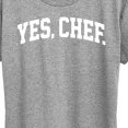 thumbnail image 3 of Instant Message - Yes Chef Collegiate - Women's Short Sleeve Graphic T-Shirt, 3 of 6