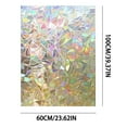 thumbnail image 1 of Autocollant en Croissant de Verre Coloré Film de Fenêtre 3D Sans Colle Protection UV Décoration Intimité Amovible Réutilisable pour la Maison, 1 of 1