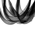 thumbnail image 2 of Halloween Creepy Cloth, Gauze Fabric Halloween Decarations 30"X72" Spooky Black Gauze Cloth for -Houses,Hanging Mesh Fabric Decorative Cheese Cloths for Party Wall Window Porch Yard, 2 of 2