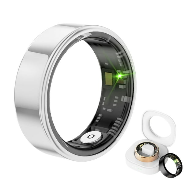 Anillo inteligente de salud, anillo inteligente para hombre, anillos de salud para mujeres y hombres, anillo para dormir con baterías de larga duración, rastreador de actividad física resistente al