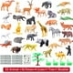 thumbnail image 2 of Figura de Animales, Juego de Mini Juguetes de la Selva de 54 Piezas, ValeforToy Realista Vinilo Salvaje Plástico Animal Aprendizaje Favores de Fiesta para Niños Niñas Niños Pequeños Bosque Pequeño Jue, 2 of 5