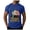 Blue, variant on UngA 250 Anniversary USA Shirt Mens 4th of July Patriotic T-Shirt 250 Years American Flag Freedom Graphic Tee Top Shirts for Men Red,XXL