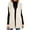 Beige, variant on Faux Fur Vest Jacket for Women Sleeveless Open Front Winter Warm Waistcoat Fluffy Fuzzy Gilet Coat Outerwear
