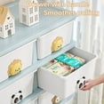 thumbnail image 3 of Drawer Storage Rack - 4 drawers - 4 layer, Flexible Mobility With Wheels,Wardrobe Storage Organization, Books, Toys, Miscellaneous Storage Rack Suitable For Study, Bedroom, Living Room, 3 of 8