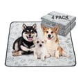 thumbnail image 1 of Almohadillas reutilizables para perros y cachorros Qeils, 86 x 91 cm, paquete de 4 unidades, impermeables, 1 of 6