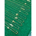 thumbnail image 3 of The College Logo Necklace: Side Set Logo on Enamel Bead Necklace, 3 of 11