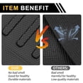 thumbnail image 4 of Unique Bargains Cargo Liner Trunk Mat Trunk Cargo Luggage Boot Tray Mat for Chevrolet for Chevy Trax 2024 Black TPE 1 Pc Flat Face Stripe Pattern Rear Anti-Slip, 4 of 7