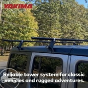 Yakima 1A Raingutter Roof Rack Towers for Vehicle Rain Gutters, Set of 4