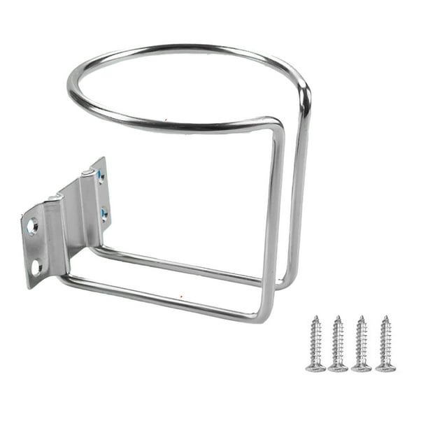 Portavasos Universal De Acero Inoxidable Para Barcos, Coches, Embarcaciones Y Autocaravanas Organizador Para Vasos Con Tornillos