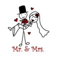 thumbnail image 3 of CafePress - Mr And Mrs Pajamas - Women's Dark Pajamas, 3 of 4