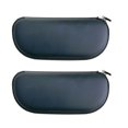 thumbnail image 1 of Estuche blando para gafas de sol con cremallera, bolsa de gafas de neopreno, bolsas organizadoras portátiles de cuero PU para gafas, 1 of 5