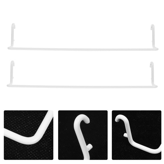 ROSENICE 3Pcs Easy Installation Pegboard Paper Towel Storage Holder for Homeowners Peg Board Wall Organizer