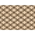 thumbnail image 1 of Ahgly Company Indoor Rectangle Patterned Golden Blonde Gold Area Rugs, 7' x 10', 1 of 1
