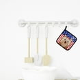 thumbnail image 3 of Carolines Treasures BB2134PTHD Flag and Yorkie Yorkishire Terrier Pair of Pot Holders , 7.5HX7.5W, multicolor, 3 of 3