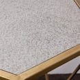 thumbnail image 4 of SEI Furniture Joelle Geometric Accent End Table in Gold, 4 of 5