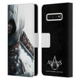 thumbnail image 1 of Head Case Designs Officially Licensed Assassin's Creed Key Art Altaïr Half Leather Book Wallet Case Cover Compatible with Samsung Galaxy S10, 1 of 6