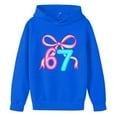 thumbnail image 3 of WAYUTE Sweatshirts for Girls and Boys Tracksuit 67 Sweatshirts Hoodie Kids Cute 6 7 Printed Outfits Sports Athletic Casual Fashion Streetwear, 3 of 3