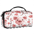 thumbnail image 2 of Herdesigns Pig Carry Case Compatible with Nintendo Switch 2, with 20 Game Card Slots, Cute Portable Travel Carrying Case Pouch for Accessories & Games, 2 of 8