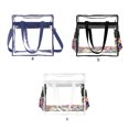 thumbnail image 2 of Jumpingount Bolsa organizadora de almacenamiento de PVC transparente para mujer, bolsa de almacenamiento impermeable y duradera, bolsa de Bolsas de mensajero y de hombro Numero 3, 2 of 6