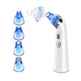 thumbnail image 2 of El limpiador de poros facial más nuevo y mejorado, extractor eléctrico de acné C, kit de aspiradora recargable por USB para mujeres y yo, azul, 2 of 5