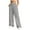 2# Gray, variant on Womens Linen Lounge Pants High Waisted Palazzo Drawstring Wide Leg Trousers Casual Flowy Pants Beach Summer 2026 Camel S