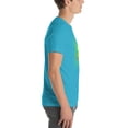thumbnail image 3 of Unisex t-shirt (Heather Aqua, XS), 3 of 6