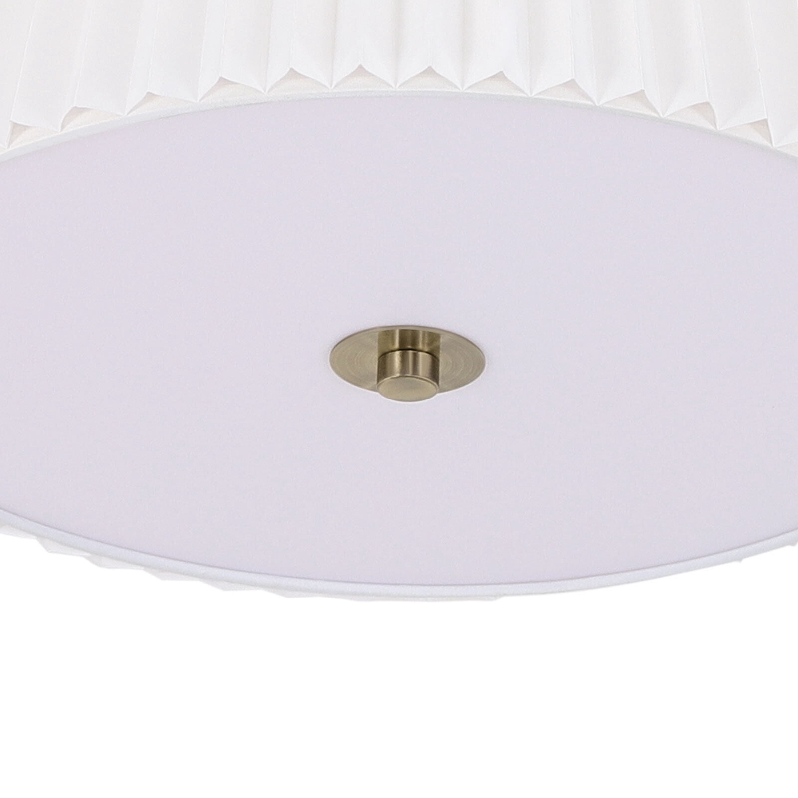 Miumaeov 3-Light Semi Flush Mount Ceiling Light Fixture 11" Modern Drum Light with Fabric Shade Close to Ceiling Lighting Hanging Lamps for Living Room Dining Room Kitchen Hallway