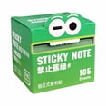 thumbnail image 2 of Rainbow Transparent Roll Sticky Notes 105 Sheets Pearlescent Pull-Out for Planner Decor Journaling,1PC,Green, 2 of 9