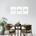 thumbnail image 5 of The Best Memories Are Made Gathered Around The Table Kitchen Wall Decor: Farmhouse Kitchen Wall Art Prints Minimalist Aesthetic Modern Dining Room Pictures Wall Decor(12x16 inch,Set of 3), 5 of 7