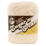 Spinrite Lily Sugar'n Cream Yarn - Solids-Soft Ecru, 1 Pack of 1 Piece