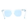 thumbnail image 2 of Girls Child Size Pop Color Thick Horn Rim Sunglasses Blue, 2 of 4