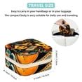 thumbnail image 5 of Musical Instrument Travel Portable Decorative Box - Square Jewelry Storage and Organizer Box for Rings, Earrings, Necklaces, and Bracelets - Suitable for Girls and Women - Necklace Organizer Box, 5 of 6