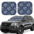 thumbnail image 2 of Picia Dragon 2 Piece Car Windshield Sun Shade Foldable | Foldable Sun Shield for Front Window Blocks UV Rays and Keeps Your Vehicle Cool-Medium, 2 of 7