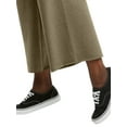 Hanes Originals Women's French Terry Wide Leg Cropped Pants
