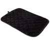 SNOOZZY BLACK 23X16 QUILTED MAT