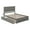 Gray, variant on Madison Solid Wood King Platform Bed with Footboard and Twin XL Trundle in Grey
