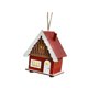 thumbnail image 2 of Cabaña de madera luminosa de Navidad, construcción robusta coleccionable, regalo de Navidad. Estilo E, 2 of 9
