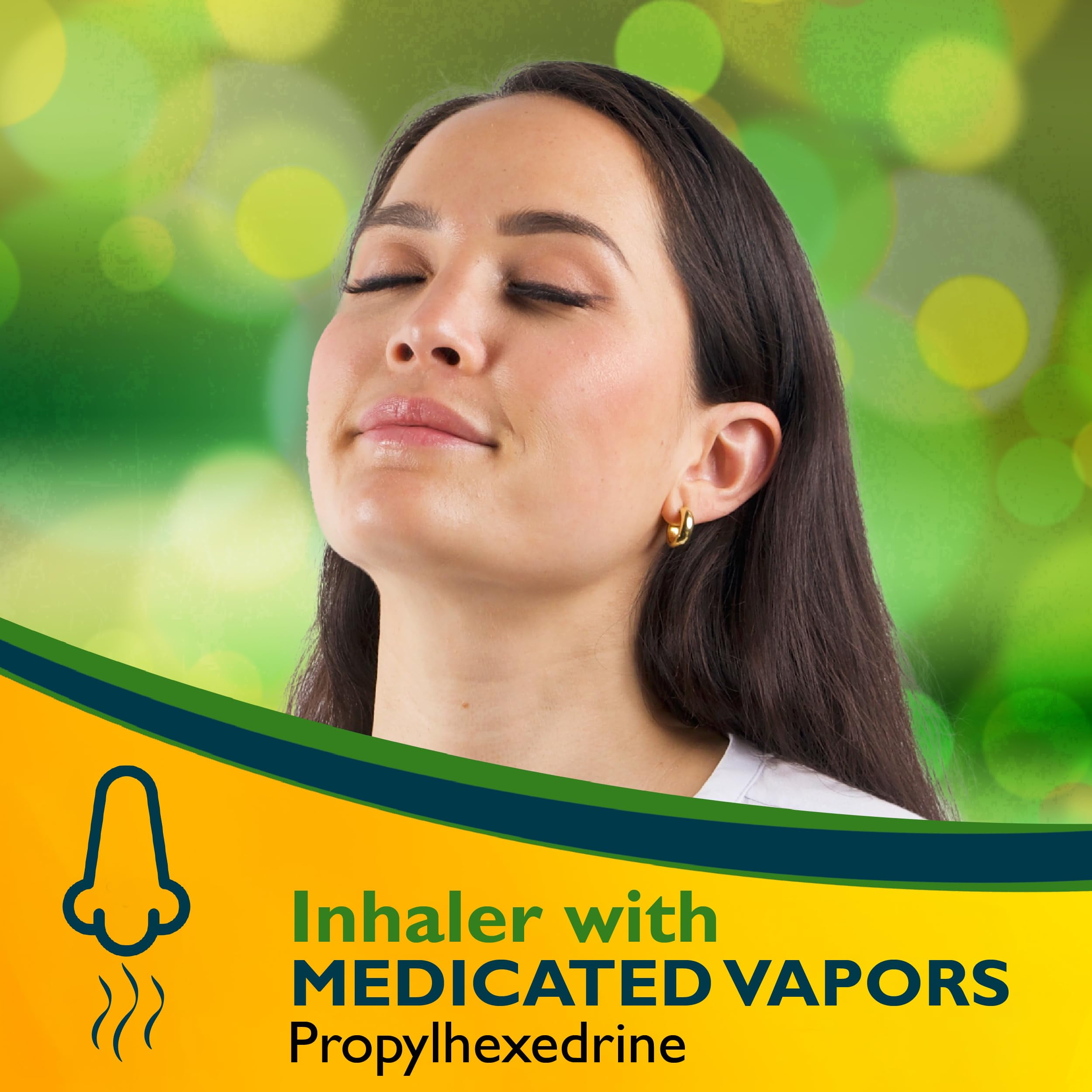 Benzedrex Nasal Decongestant Inhaler with Medicated Vapors (Pack of 8)