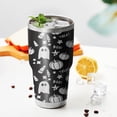 thumbnail image 3 of 30oz Halloween Ghost Pumpkin Pattern Tumblers Stainless Steel Tumbler with Lid and Straw,Vacuum Insulated Double Wall Travel Tumbler Cups Mug with Cleaning Brush for Coffee,Tea, 3 of 7