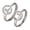A pair, variant on Couple Rings 925 Sterling Silver Little Prince and Fox Rings Adjustable Opening Matching Animal Zodiac Design His and