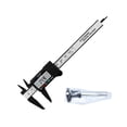 thumbnail image 3 of Kenally Pantalla digital Vernier Caliper LCD 0.01 mm / 0.001 pulgadas Micrómetro Calibre Regla Longitud Profundidad Acero inoxidable Portátil de mano Medidores de medidas dimensionales Tipo 8 Kenally TO001041-09, 3 of 6