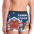 thumbnail image 3 of Saiise Sml Jeffy P Men's Underwear Boxer Briefs Cotton Trunks Short Leg Underwear (S-XXL), 3 of 7