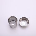 thumbnail image 1 of Colador de té para té suelto - Colador de té, colador de té de acero inoxidable, colador de té en forma de huevo con asa para tetera, taza, botella de té plateada 2 piezas ZefeiWu 8390614363007, 1 of 1