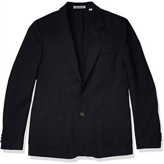 Lacoste Men's Motion Reg Fit Blazer, Dark Navy Blue, 48
