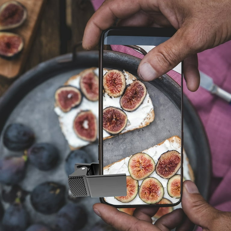 Loyanger 52mm Polari/zed Camera Lens Phone Universal CPL Filter Clip Kit, Portable Phone Polarizing Lens Filter For Cell Phones Camera Assistant Len And Effects Filters(Black