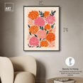 thumbnail image 4 of Dahlia Dusk II Canvas Print Flower Art Decor by Art Remedy, Black Frame, 30 x 36, 4 of 6