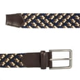 thumbnail image 2 of Hickok Cinturón Trenzado Stretch Terra Ajustable Hombre 37 mm Casual Elástico, 2 of 4