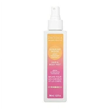 Pacifica Beauty | Sunrise Moon Hair Perfume & Body Spray | Peach, Cardamom, Madarin Notes | Natural   Essential Oils | Alcohol Free | Clean Fragrance | Vegan   Cruelty Free