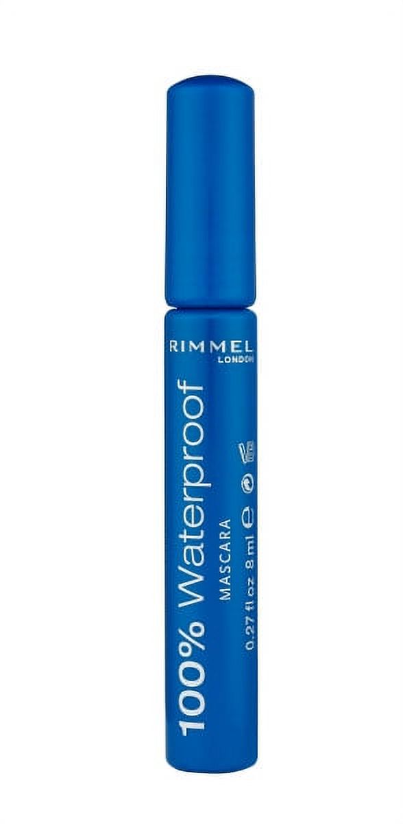 Rimmel 100% Waterproof Mascara Duo Pack, 001 Black, 0.27 fl oz - image 2 of 7